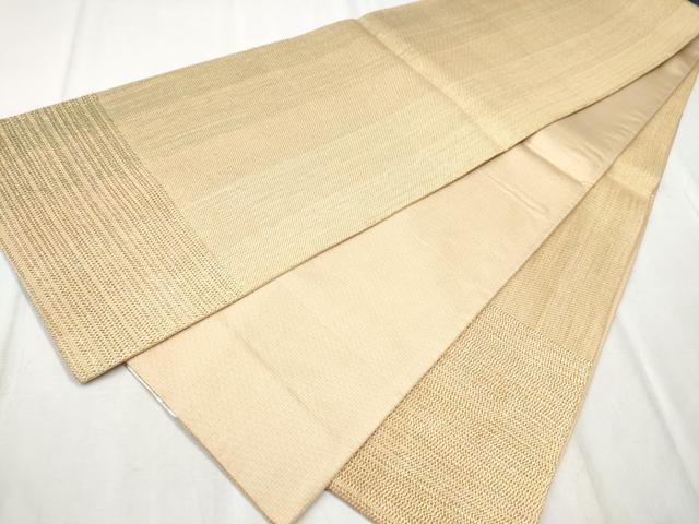平和屋着物●ひなや工房 くむ・あむ・おる 伊豆蔵明彦 太鼓柄袋帯 霞文 金糸 正絹 逸品 CABD0526hy