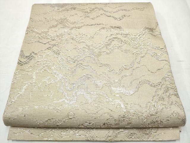 平和屋着物●龍村平蔵製 太鼓柄 本袋帯 水衣錦 正絹 逸品 CABD0542hy