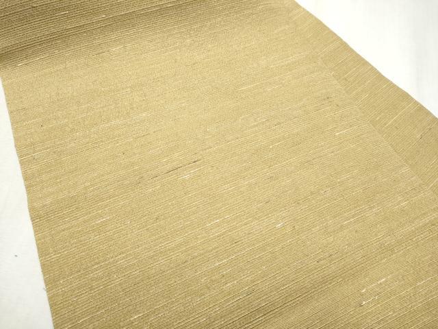 平和屋着物●全通柄 九寸名古屋帯 霞文 お召縮緬 正絹 逸品 CABD0670hy