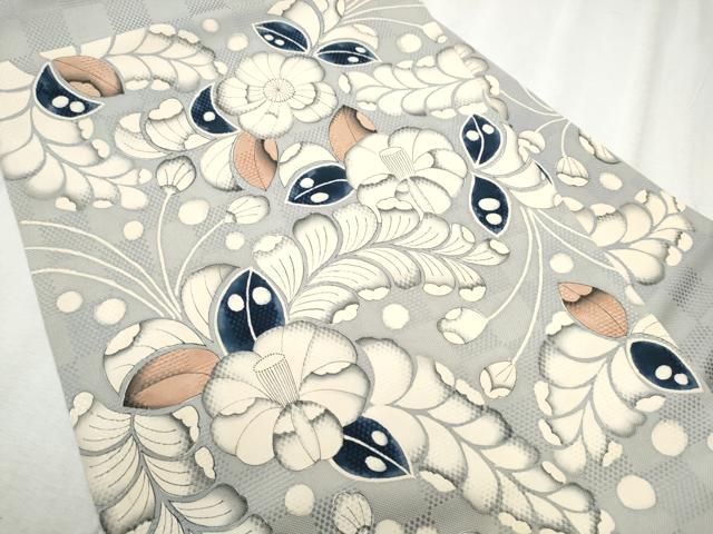 平和屋着物●九寸名古屋帯 辻が花 正絹 逸品 CABD0740hy