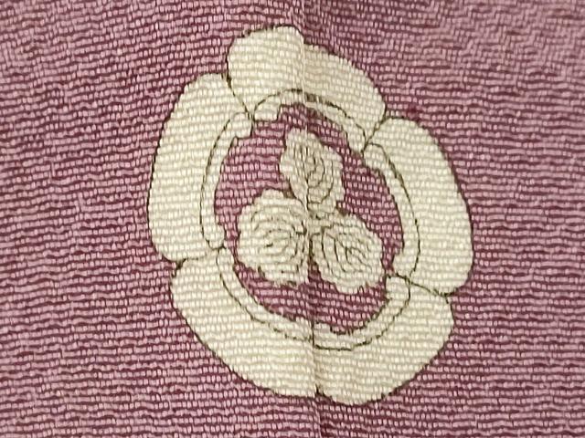 平和屋着物■上質な色無地 梅鼠色 正絹 逸品 CABD0948ze