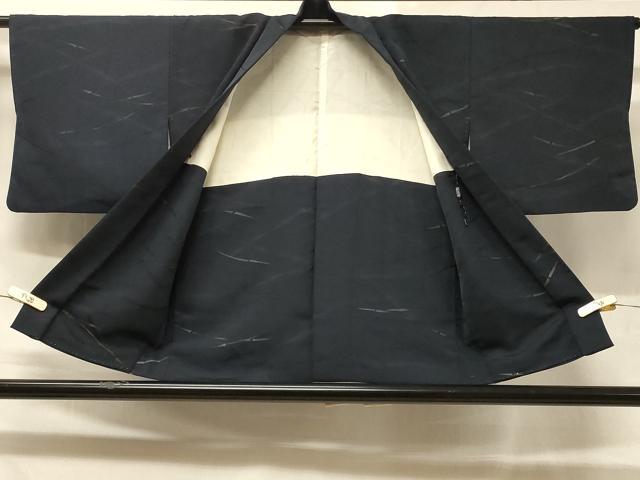 平和屋着物#羽織 地紋起こし 芝草文 暈し染め 正絹 逸品 CABD1210in