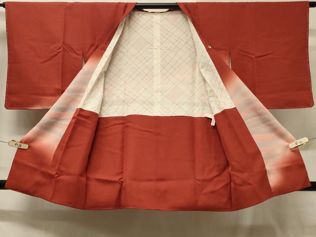 平和屋着物#道行コート 流水文 暈し染め 正絹 逸品 未使用 CABD1387in