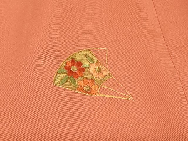 平和屋着物#中国三大刺繍 総相良刺繍 道行コート 鳳凰花文 金糸 正絹 逸品 CABD1394in