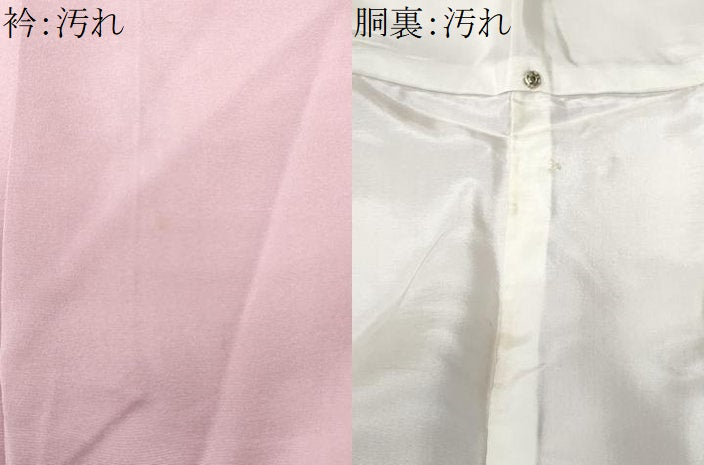 平和屋着物■上質な小紋 霞文 金銀糸 正絹 逸品 CABD1824fb