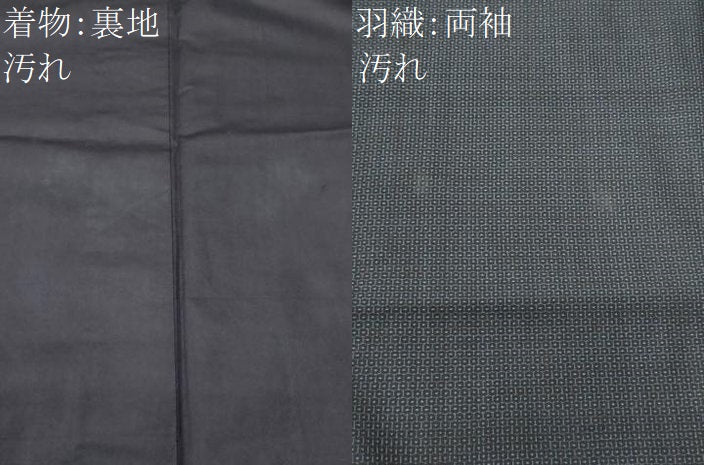 平和屋着物■男性 本場大島紬 アンサンブル 80亀甲 総詰め 正絹 逸品 CABD1854fb