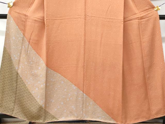 平和屋着物■訪問着 流水花文 正絹 逸品 CABD1860fb
