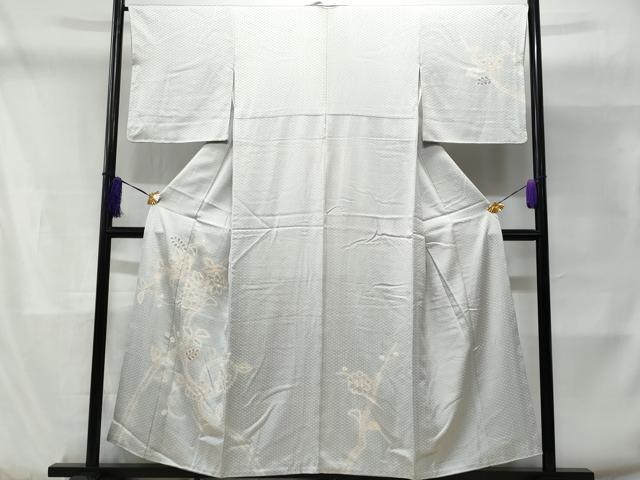 平和屋着物□訪問着 絞り 更紗花唐草文 金彩 正絹 逸品 CABD1867fb