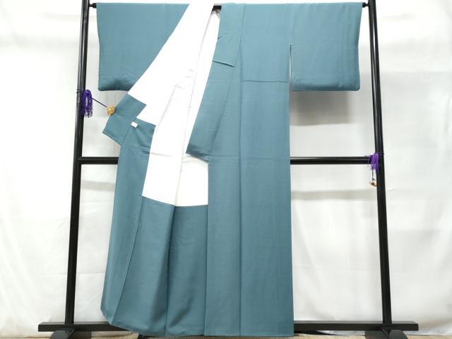 平和屋着物■上質な色無地 薄縹色 正絹 逸品 CABD1889fb