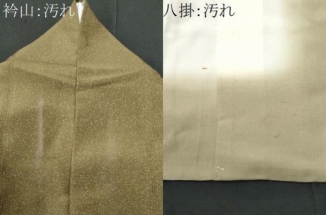 平和屋着物■訪問着 作家物 刺繍 笹竹文 金彩 正絹 逸品 CABD1961fb