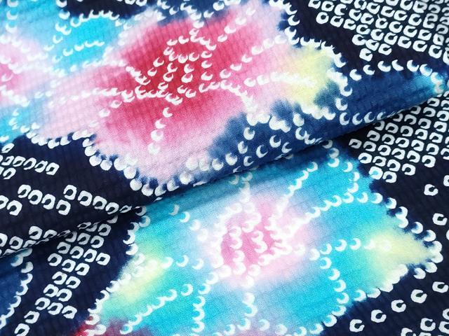 平和屋着物∴夏物 浴衣 椿 綿 逸品 CABD2592ng