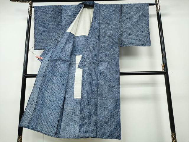 平和屋着物∴夏物 男性 浴衣 有松鳴海絞り 三浦絞り 綿 逸品 CABD2713ng