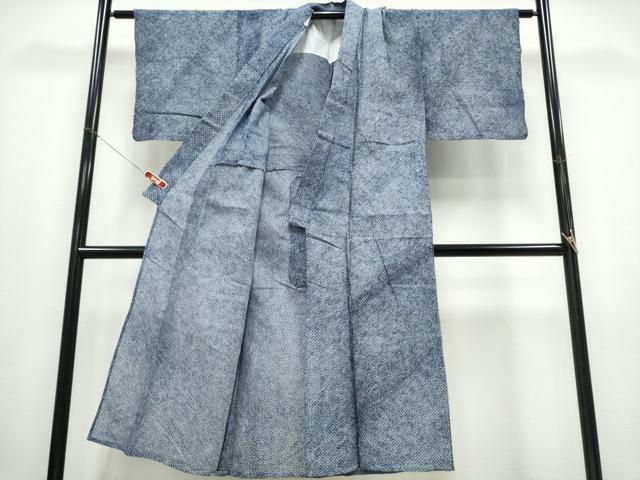 平和屋着物∴夏物 男性 浴衣 有松鳴海絞り 三浦絞り 綿 逸品 CABD2756ng