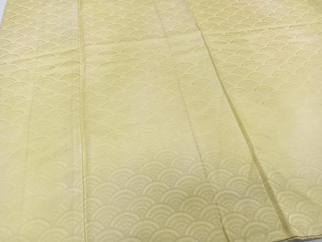 平和屋着物■上質な小紋 青海波地紋 暈し染め 正絹 逸品 CABD2825xi