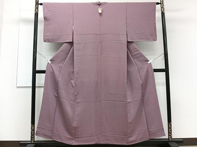 平和屋着物■上質な色無地 浅蘇芳色 正絹 逸品 未使用 CABD2895xi