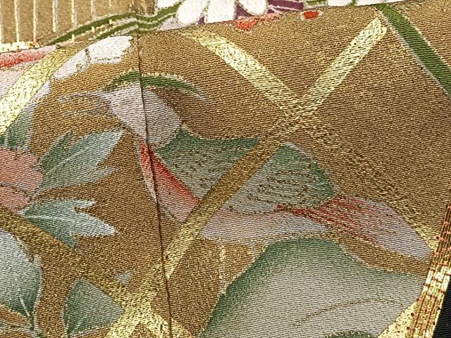 平和屋着物■豪華黒留袖 駒刺繍 飾花文 金彩 正絹 逸品 CABD3071xi