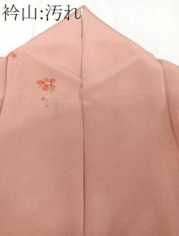 平和屋着物■上質な小紋 草花文 金彩 正絹 逸品 CABD3117xi