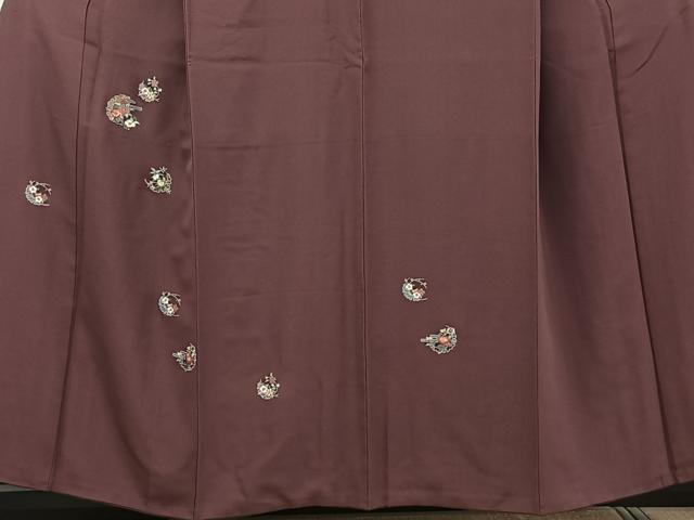 平和屋着物■訪問着 総刺繍 草花文 金糸 正絹 逸品 CABD3132xi