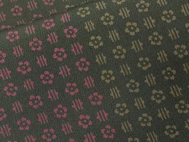 平和屋着物■上質な小紋 花間道 正絹 逸品 CABD3245ev
