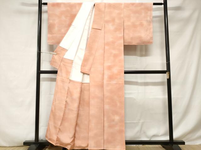 平和屋着物■上質な小紋 華秀 霞文 暈し染め 正絹 逸品 未使用 CABD3392ev