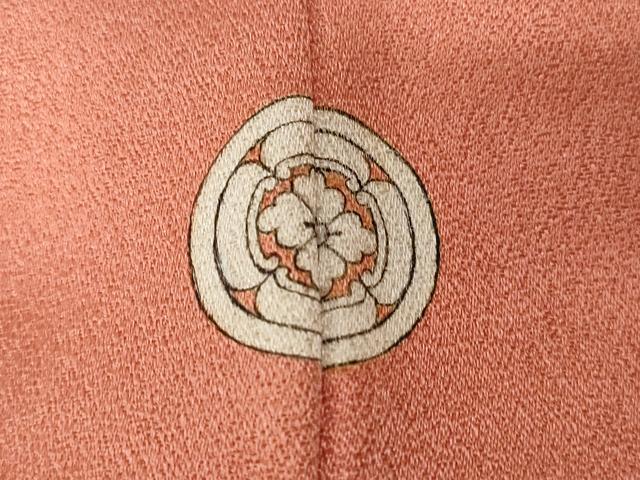 平和屋着物■訪問着 駒刺繍 御所車花文 金彩 正絹 逸品 CABD3427ev