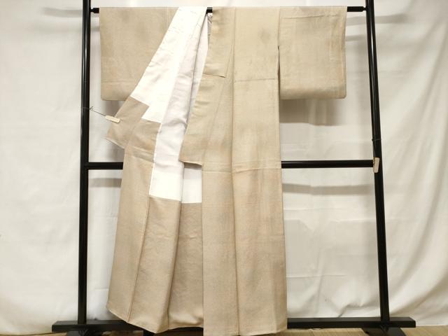 平和屋着物■上質な小紋 霞文 暈し染め 正絹 逸品 CABD3546ev