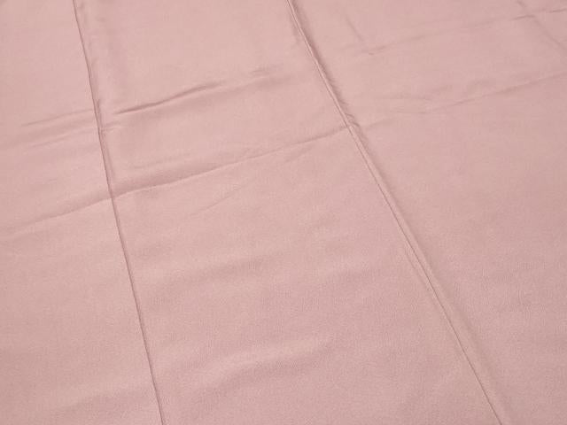 平和屋着物■上質な色無地 撫子色 正絹 逸品 CABD3634ev