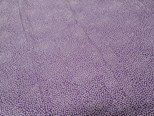 平和屋着物■江戸小紋 花尽くし 正絹 逸品 CABD3713ev