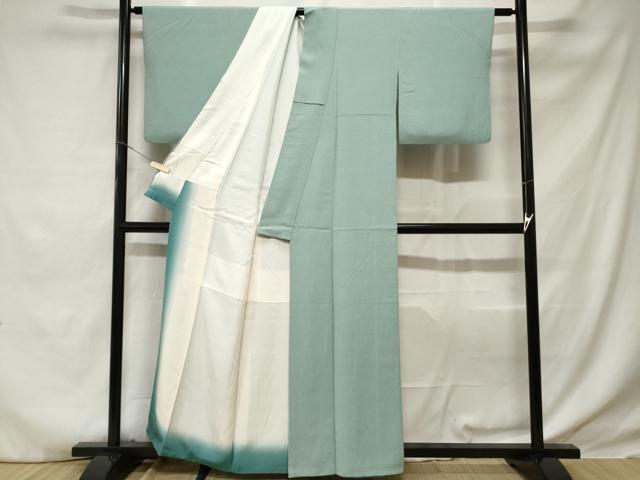 平和屋着物■上質な小紋 霞文 正絹 逸品 CABD3803ev
