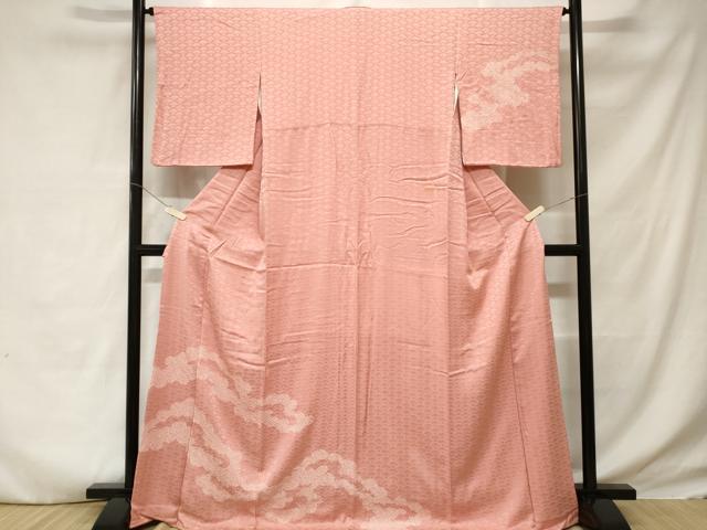 平和屋着物■訪問着 絞り 道長文 西武百貨店扱い 正絹 逸品 CABD3831ev