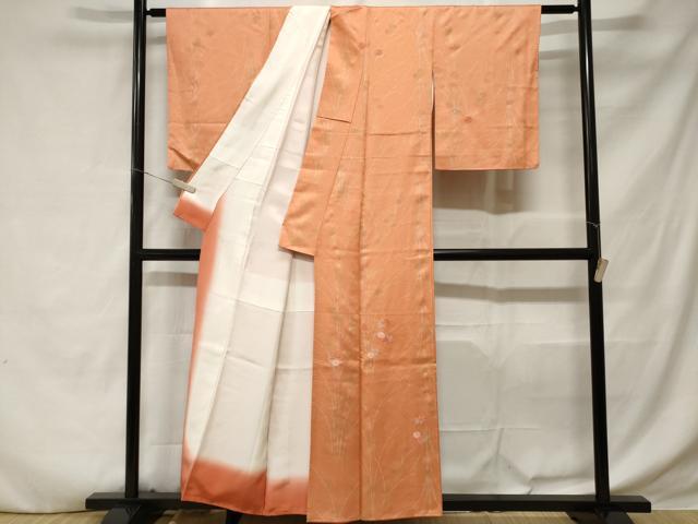 平和屋着物■訪問着 刺繍 枝花文 金彩 正絹 逸品 CABD3833ev