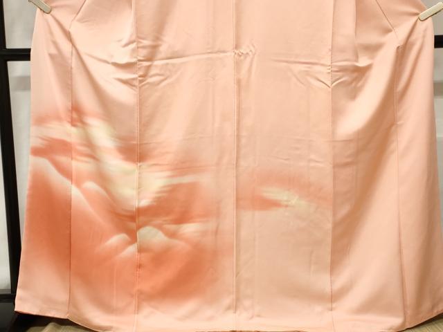 平和屋着物■訪問着 遠山文 暈し染め 正絹 逸品 CABD3839ev