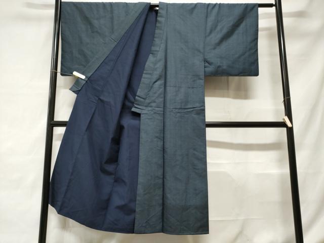 平和屋着物■男性 本場大島紬 アンサンブル 100亀甲 総詰め 正絹 逸品 CABD3916ev