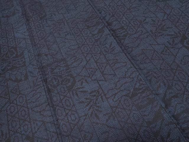 平和屋着物■上質な紬 吉祥文 正絹 逸品 CABD3996ev