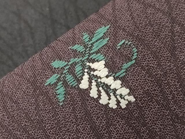 平和屋着物●六通柄袋帯 唐織 花筏 正絹 逸品 CABD4159dy