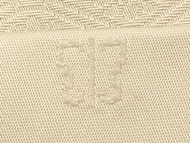 平和屋着物●西陣 川島織物 九寸名古屋帯 エ霞 寿字文 正絹 逸品 CABD4174dy