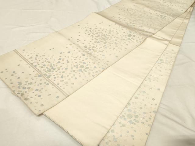 平和屋着物●西陣 川島織物 六通柄袋帯 箔散らし文 金銀糸 正絹 逸品 CABD4259dy