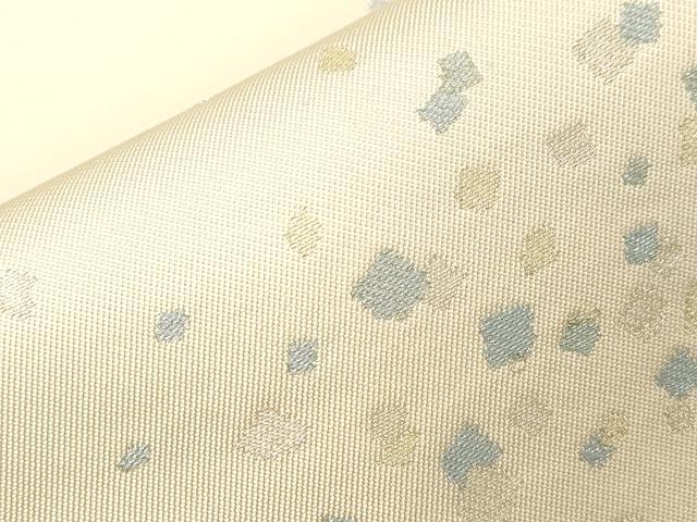 平和屋着物●西陣 川島織物 六通柄袋帯 箔散らし文 金銀糸 正絹 逸品 CABD4259dy