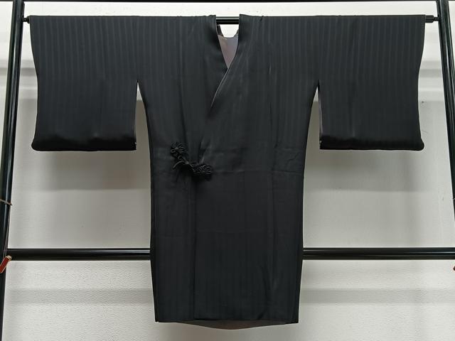 平和屋着物∞染色作家 斉藤三才 道中着 リバーシブル 霞文 暈し染め ロング丈 正絹 逸品 CABD4519ua