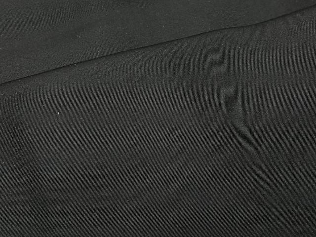 平和屋着物∞男性 羽織 黒紋付 正絹 逸品 CABD4524ua