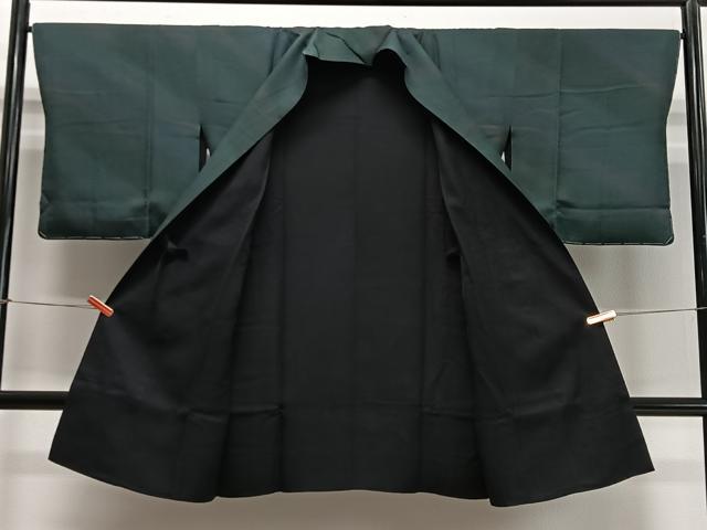 平和屋着物∞道中着 リバーシブル 霞文 暈し染め ロング丈 正絹 逸品 未使用 CABD4612ua