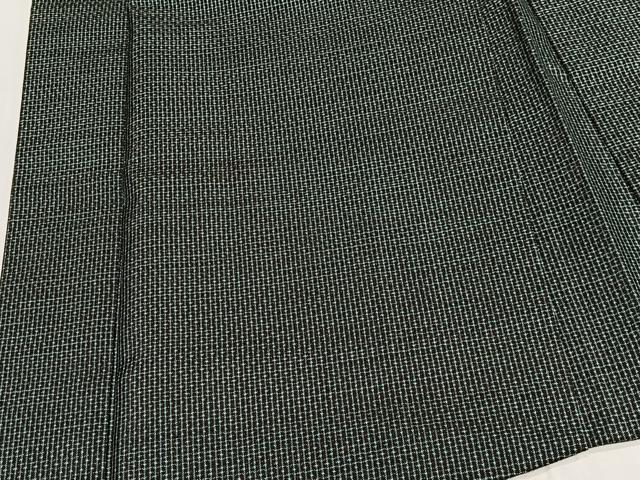 平和屋着物∞男性 長羽織 本場大島紬 80亀甲 総詰め 正絹 逸品 CABD4637ua