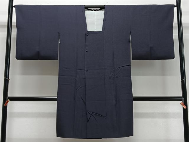 平和屋着物∞道行コート 角通し さが美扱い ロング丈 正絹 逸品 CABD4705ua