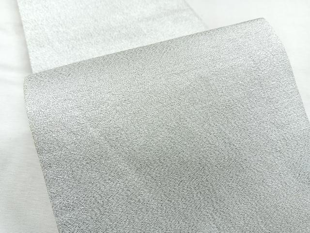 平和屋着物◎両面 半幅帯 金銀糸 CABD4953nb