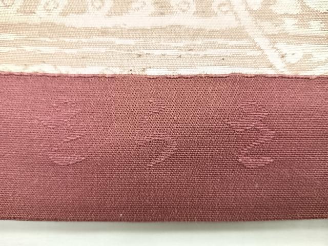 平和屋着物◎六通柄袋帯 さらさ 正絹 逸品 CABD5194nb