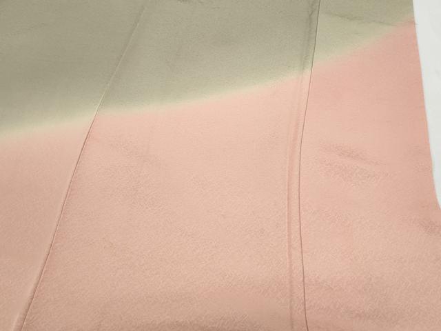 平和屋着物▼訪問着 霞文 暈し染め ロング丈 正絹 逸品 CABD5277th