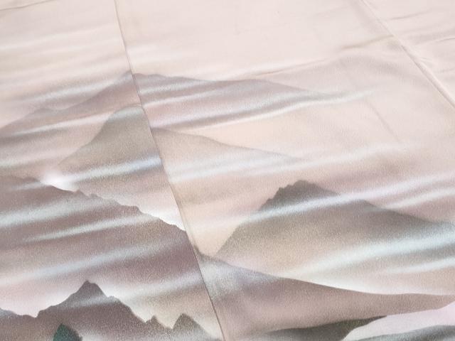 平和屋着物■豪華色留袖 作家物 遠山文 暈し染め 金彩 正絹 逸品 CABD5412th