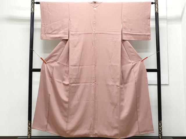 平和屋着物■上質な色無地 鴇浅葱色 正絹 逸品 CABD5431th