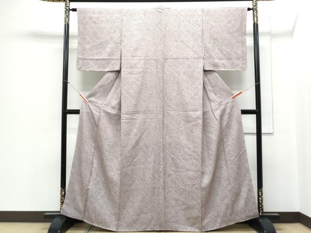 平和屋着物■大変加工の良い総絞り小紋 正絹 逸品 CABD5439th