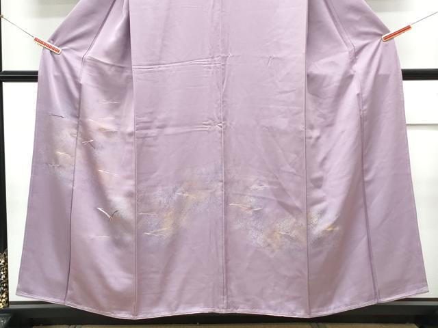平和屋着物■訪問着 溢れ松葉 暈し染め 金彩 正絹 逸品 CABD5449th